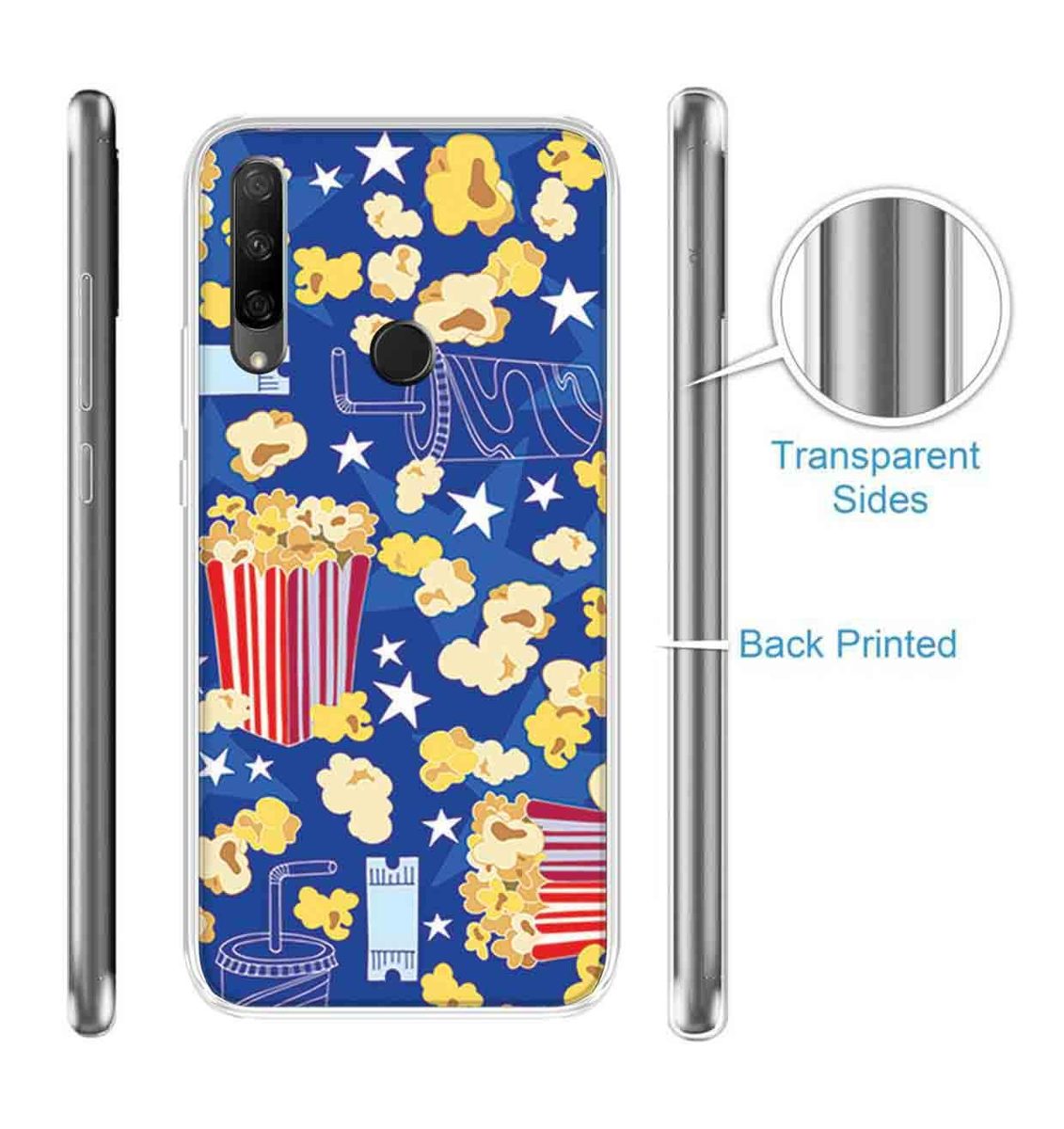 Amazon Brand - Solimo Designer Multicolor Movie Pattern Printed Soft Back Case Mobile Cover for Huawei Honor 9X