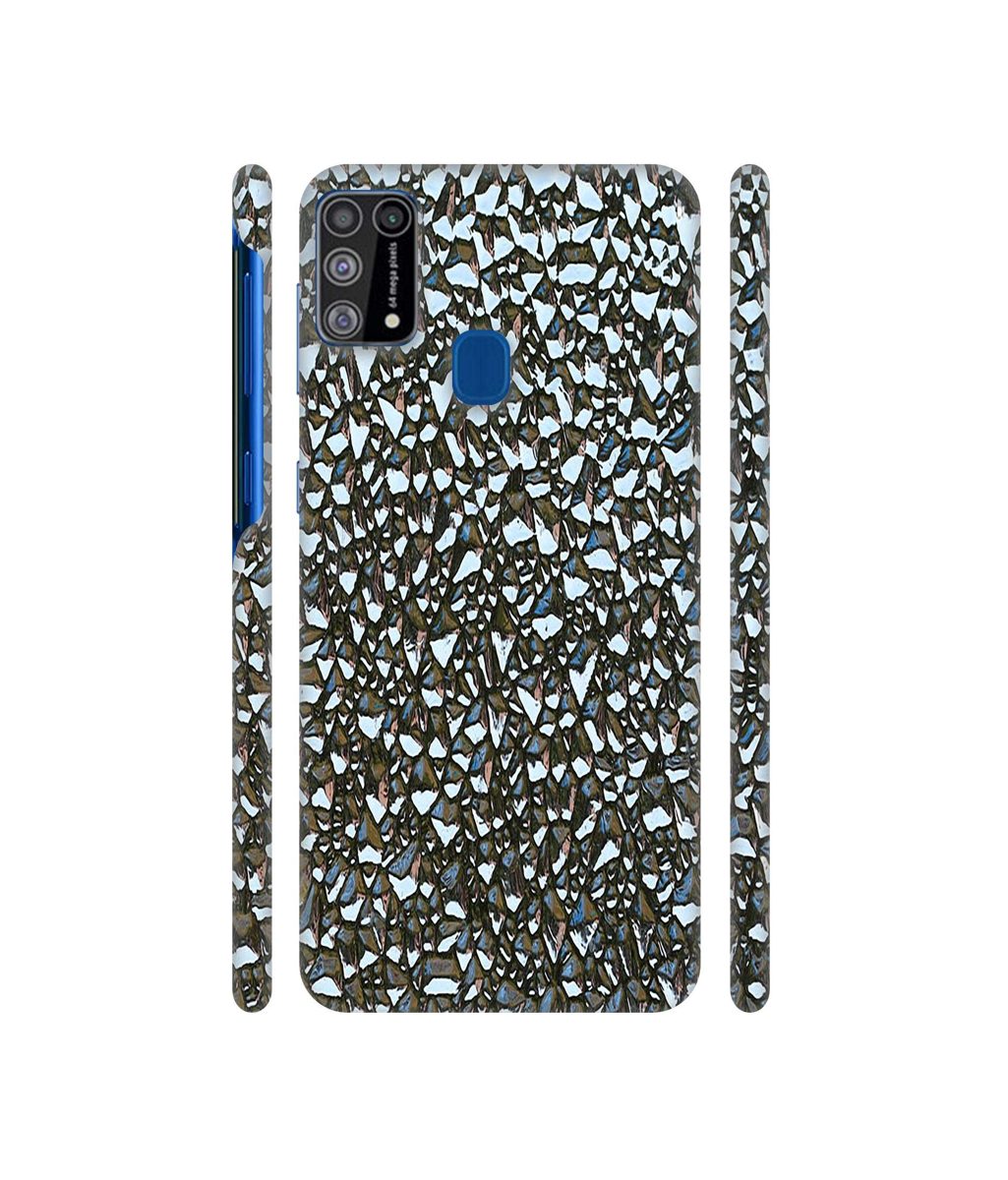 Amazon Brand - Solimo Designer Foil Paper Texture 3D Printed Hard Back Case Mobile Cover for Samsung Galaxy M31