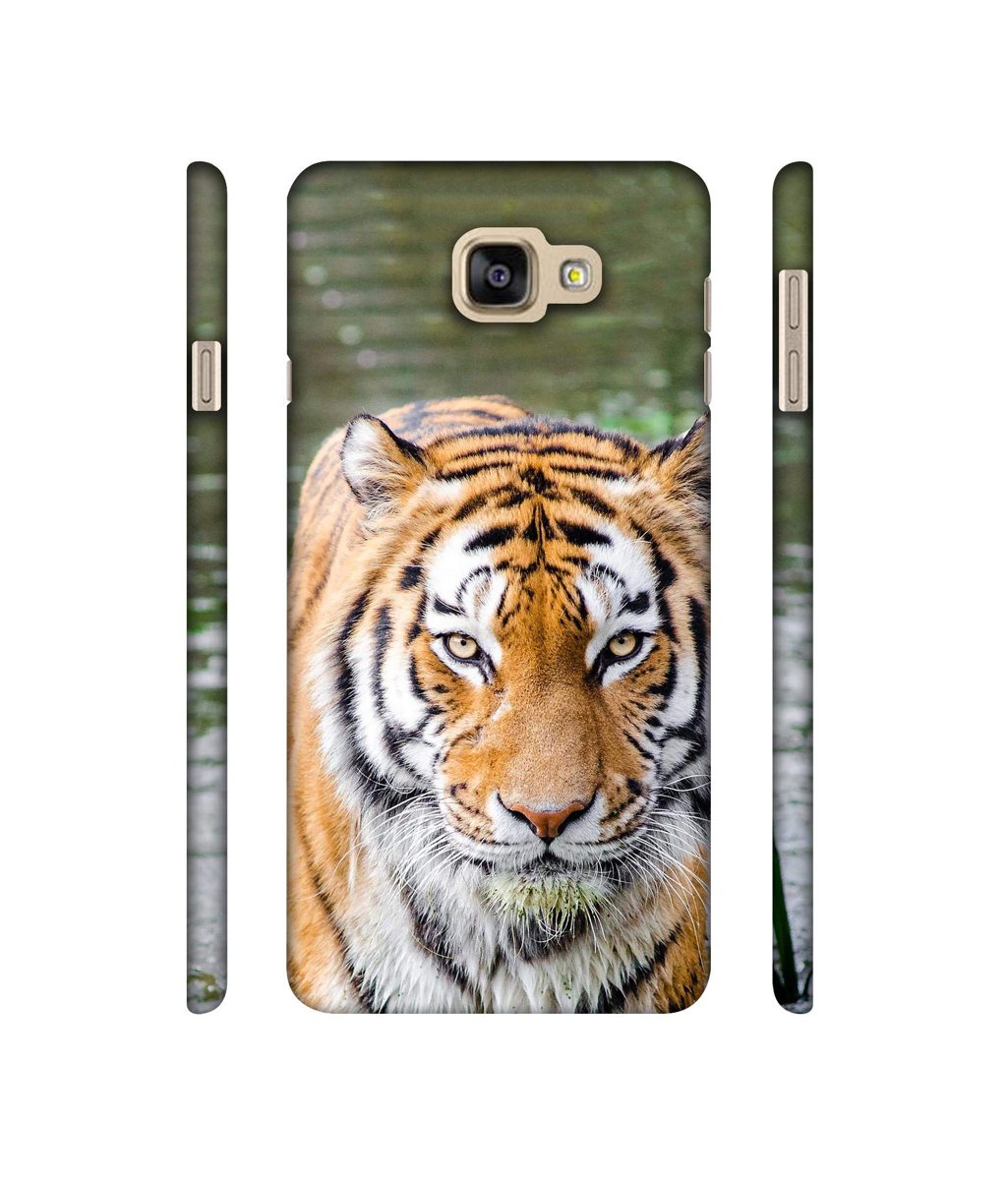 Amazon Brand - Solimo Designer Tiger in Water 3D Printed Hard Back Case Mobile Cover for Samsung Galaxy A9 Pro