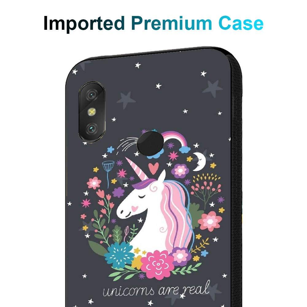 Amazon Brand - Solimo Designer Unicorn Printed Hard Back Case Mobile Cover for Xiaomi Redmi Note 6 pro (D1249)