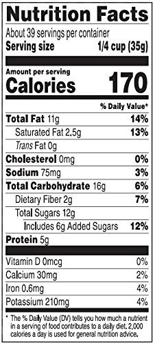 Amazon Brand - Happy Belly Nuts, Chocolate & Dried Fruit Trail Mix, 48 ounce