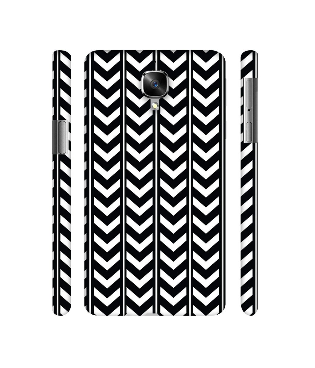Amazon Brand - Solimo Designer Arrow Texture 3D Printed Hard Back Case Mobile Cover for OnePlus 3 / OnePlus 3T