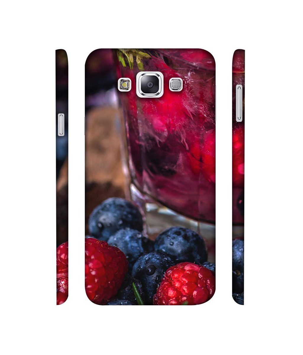 Amazon Brand - Solimo Designer Berries 3D Printed Hard Back Case Mobile Cover for Samsung Galaxy E7