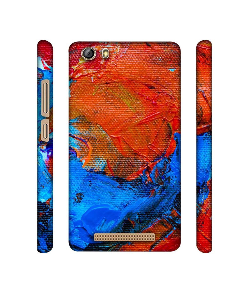 Amazon Brand - Solimo Designer Wax Color On Canvas 3D Printed Hard Back Case Mobile Cover for Gionee Marathon M5 lite