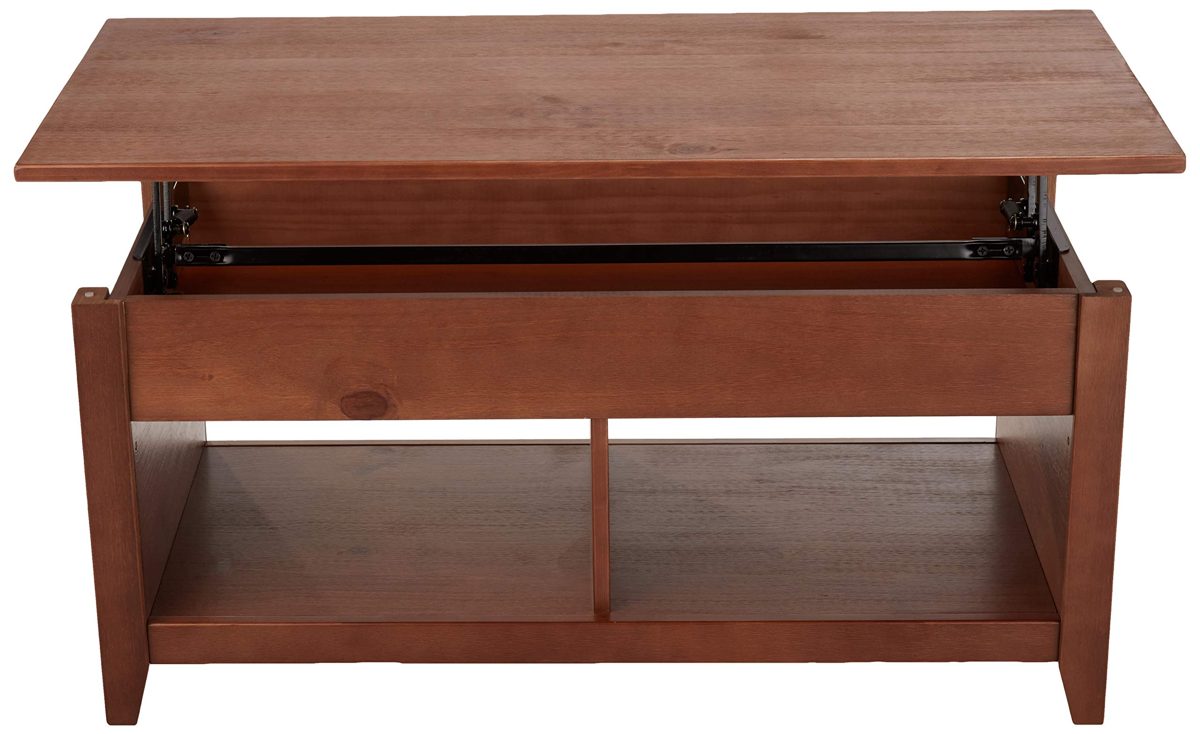 AmazonBasics Lift-top Coffee Table, Espresso