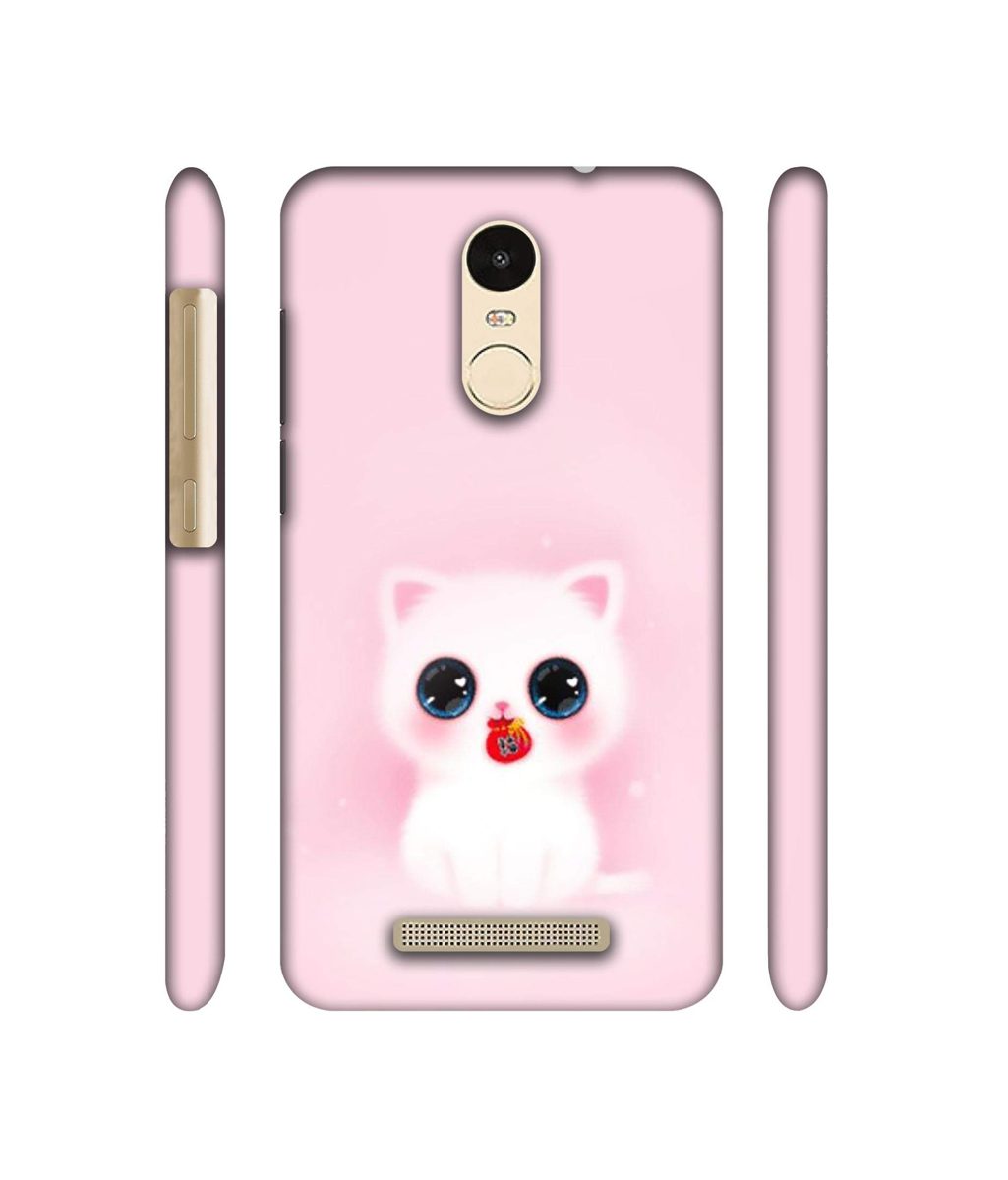 Amazon Brand - Solimo Designer Kitty 3D Printed Hard Back Case Mobile Cover for Xiaomi Redmi Note 3