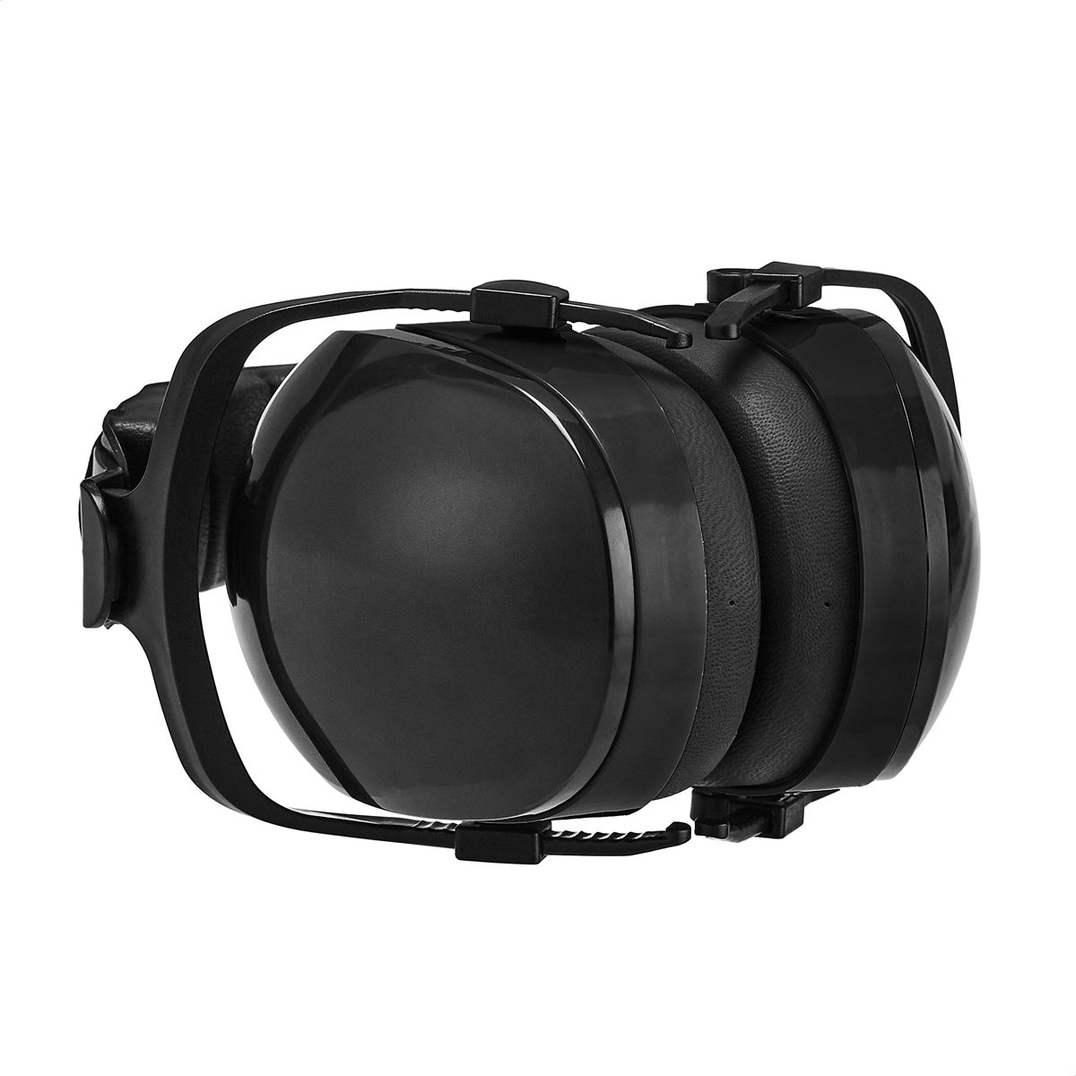 AmazonBasics Noise-Reduction Safety Earmuffs Ear Protection, Solid Black