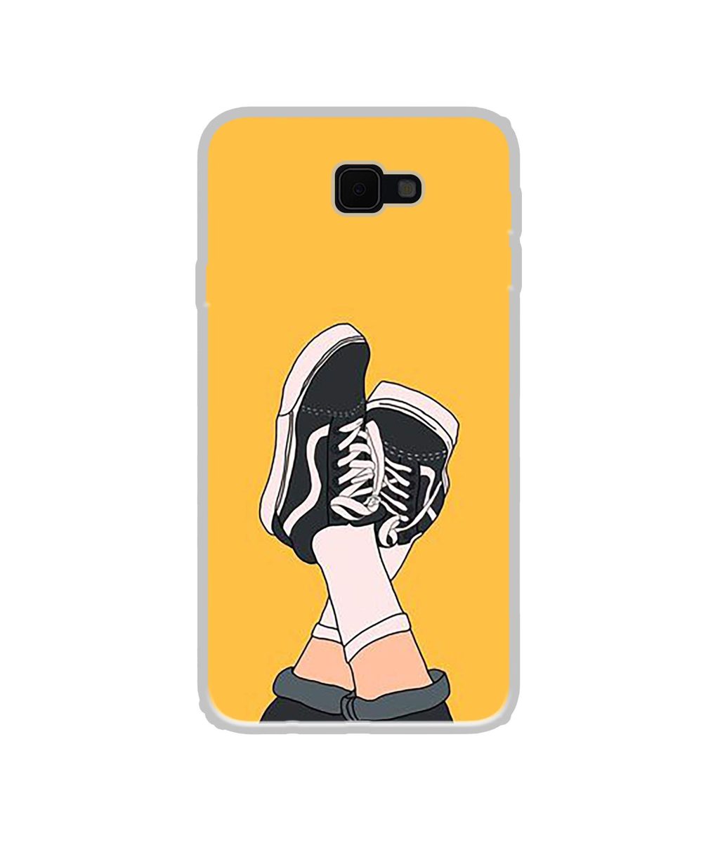 Amazon Brand - Solimo Designer Boy Shoes Pattern UV Printed Soft Back Case Mobile Cover for Samsung Galaxy J7 Prime