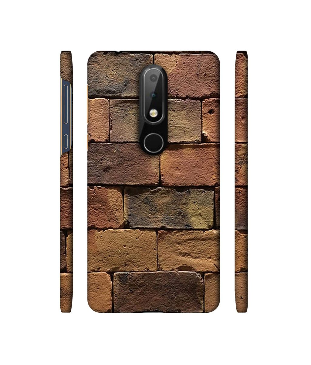 Amazon Brand - Solimo Designer Burn Bricks 3D Printed Hard Back Case Mobile Cover for Nokia 6.1 Plus