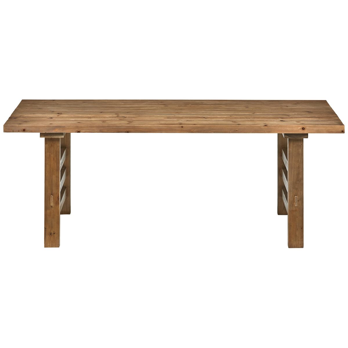Stone & Beam Reclaimed Fir Ladder-Rung Counter Bar Dining Table, 36"H