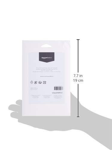 AmazonBasics Print or Write Name Badge Labels with Red Border