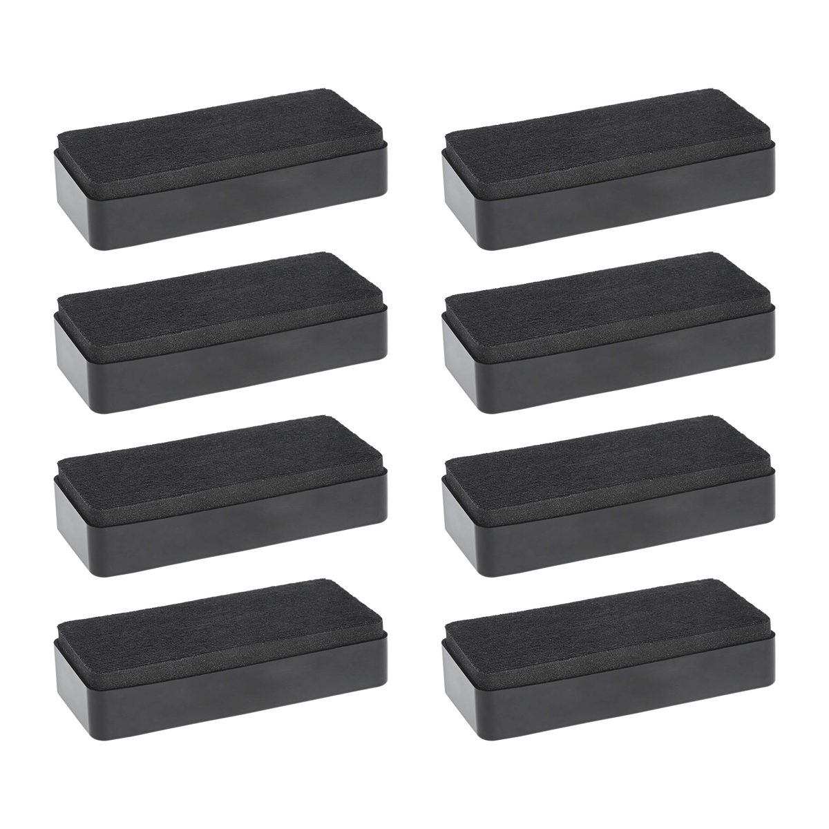 AmazonBasics Dry-Erase Whiteboard Eraser - 8-Pack