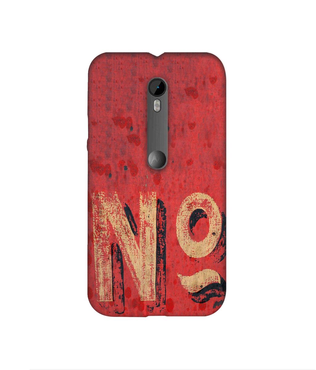 Amazon Brand - Solimo Designer No 3D Printed Hard Back Case Mobile Cover for Motorola Moto G 3rd Generation