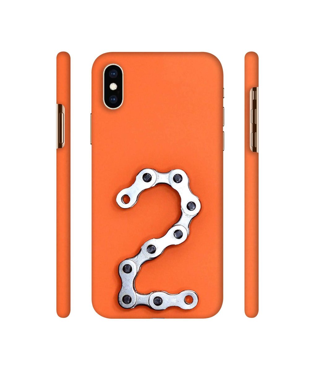 Amazon Brand - Solimo Designer Two Number 3D Printed Hard Back Case Mobile Cover for Apple iPhone Xs Max