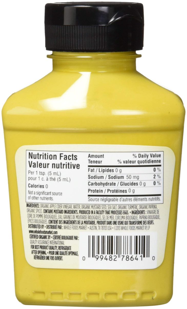 365 EVERYDAY VALUE Mustard Yellow, 237 ML