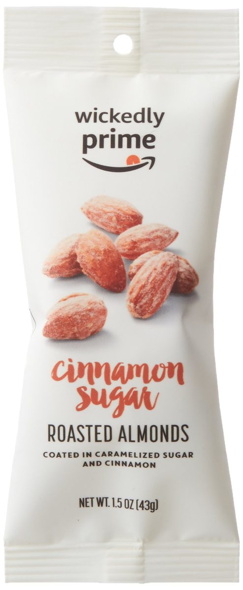 Cinnamon-Sugar Roasted Almonds Snack Pack, 1.5oz single serve (Pack of 15)