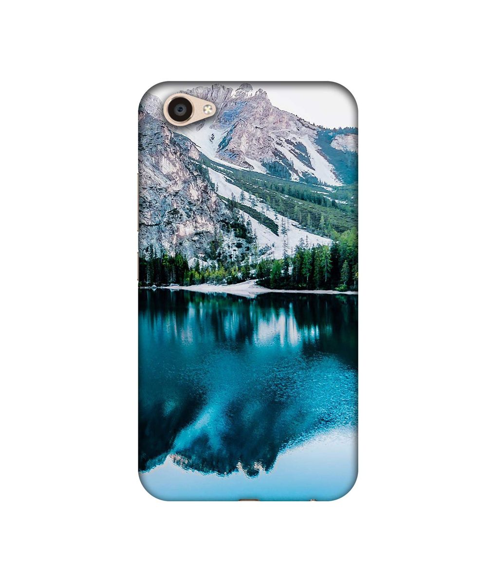 Amazon Brand - Solimo Designer Lake Mountain UV Printed Soft Back Case Mobile Cover for Vivo V5 Plus