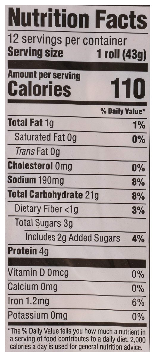 365 by Whole Foods Market, Limited Edition Dinner Rolls (12 Rolls), 18 Ounce