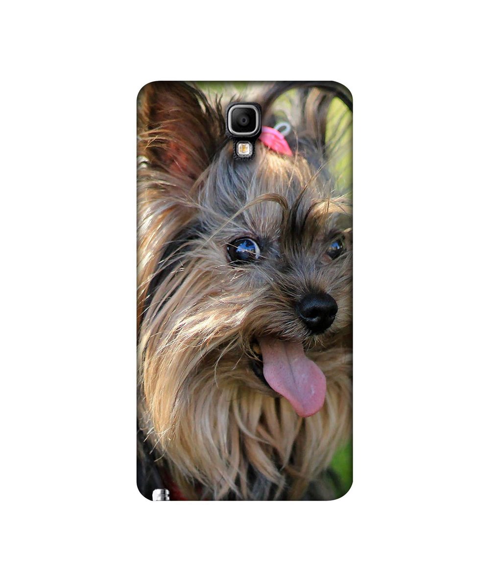 Amazon Brand - Solimo Designer Hairy Puppy 3D Printed Hard Back Case Mobile Cover for Samsung Galaxy Note 3 Neo
