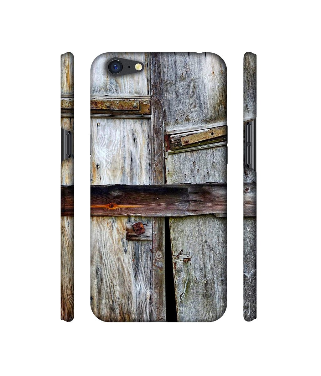Amazon Brand - Solimo Designer Old Door 3D Printed Hard Back Case Mobile Cover for Oppo A71