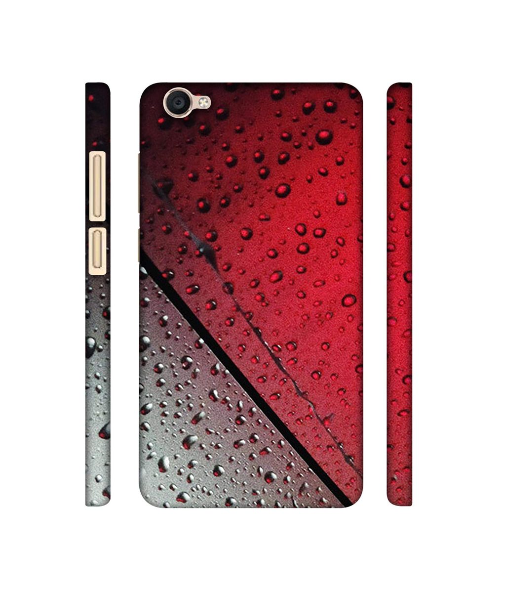 Amazon Brand - Solimo Designer Water Drop On Glass 3D Printed Hard Back Case Mobile Cover for Vivo Y55L