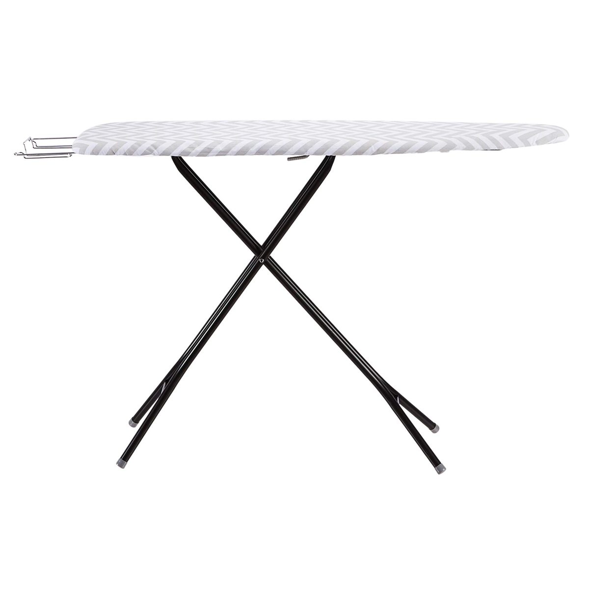 AmazonBasics Full-Size Ironing Board - 4-Leg Fold-Up, Chevron Removable Cover