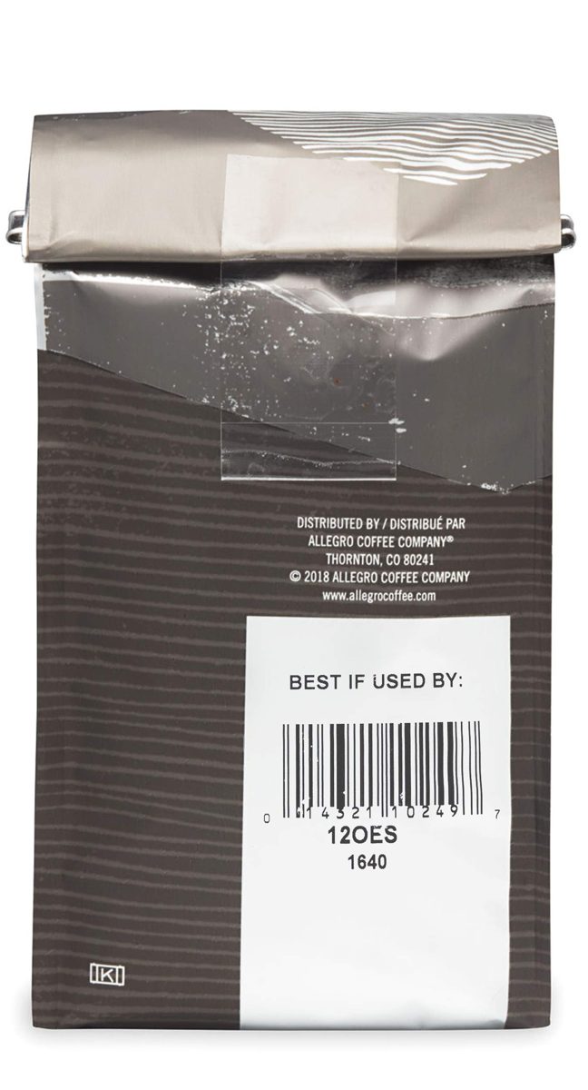 Allegro Coffee Organic Espresso Bel Canto Whole Bean Coffee, 12 oz