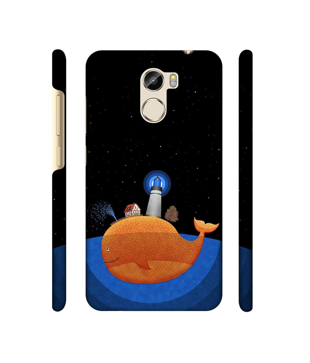 Amazon Brand - Solimo Designer Whale 3D Printed Hard Back Case Mobile Cover for Gionee X1