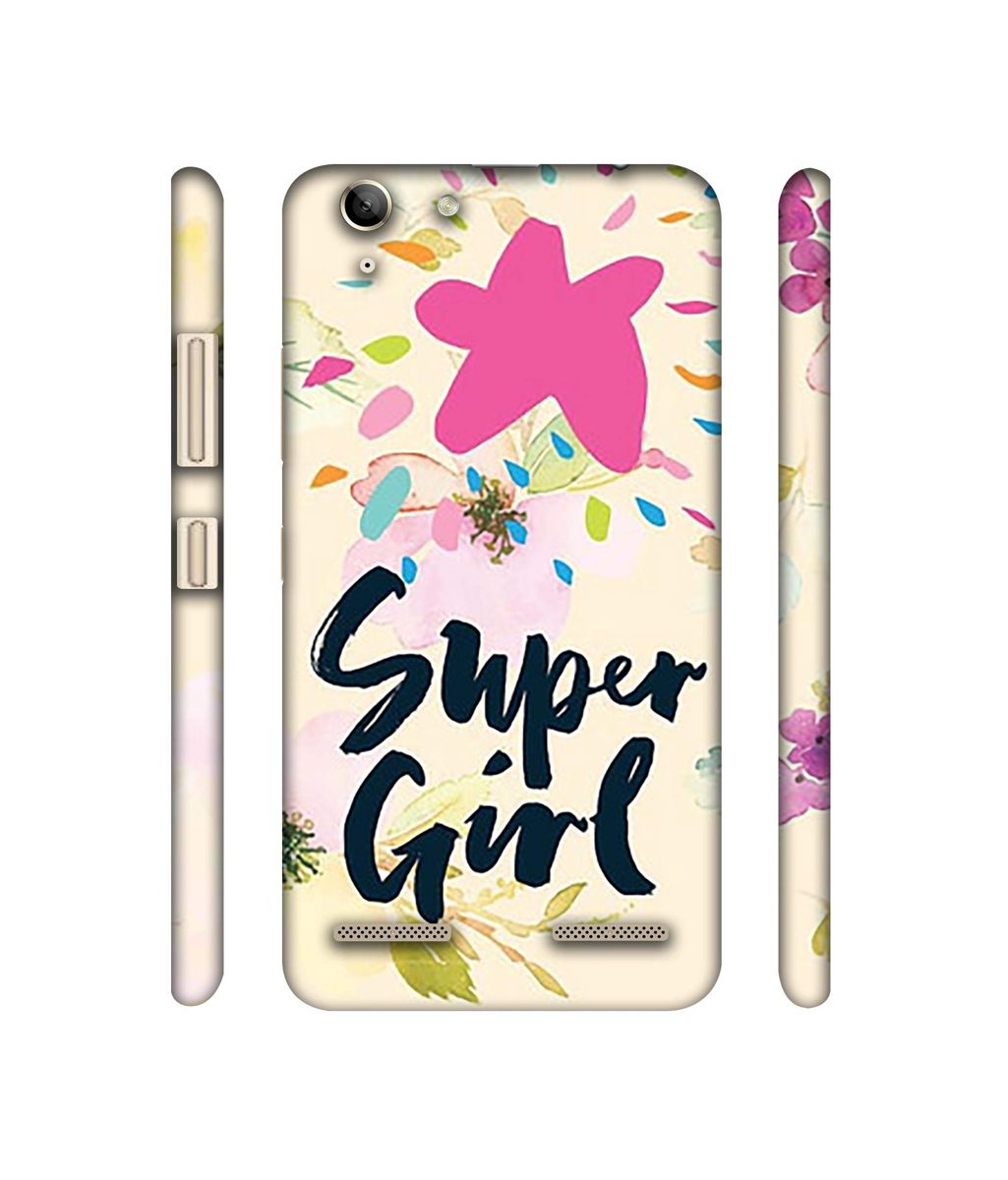 Amazon Brand - Solimo Designer Super Girl 3D Printed Hard Back Case Mobile Cover for Lenovo Vibe K5 Plus