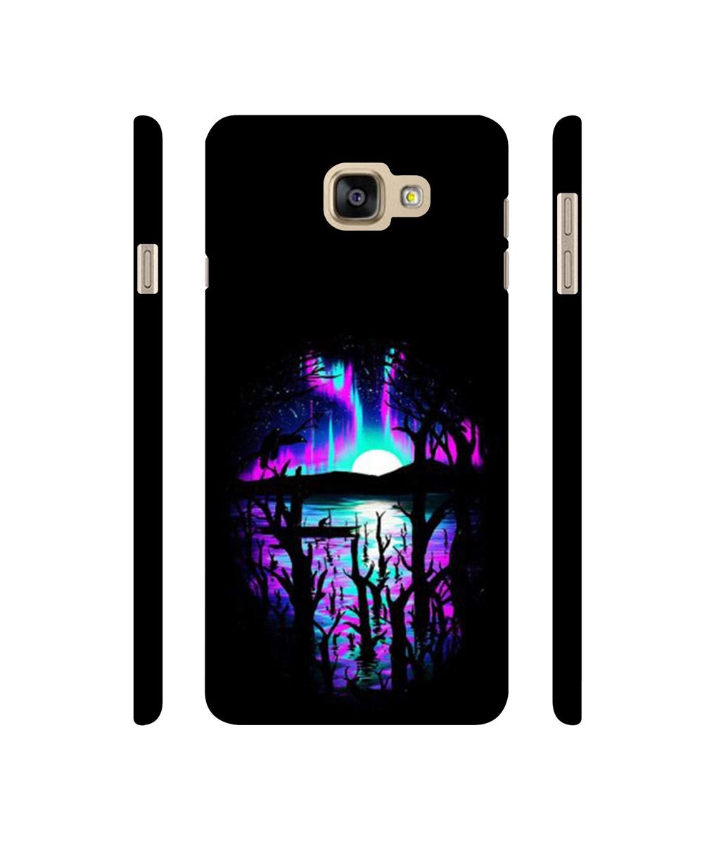 Amazon Brand - Solimo Designer Dark Scenery 3D Printed Hard Back Case Mobile Cover for Samsung Galaxy A9 Pro