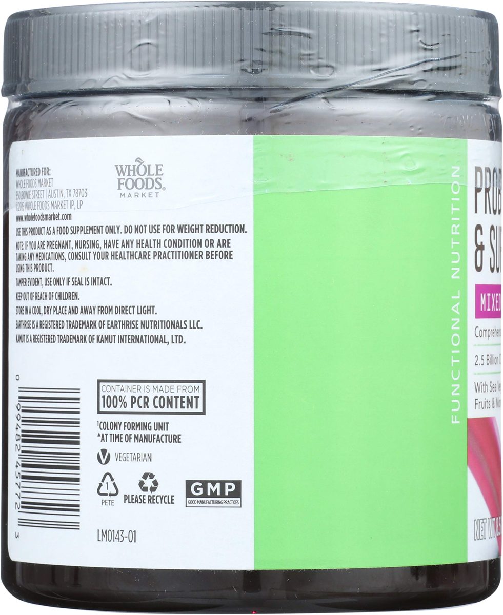 Whole Foods Market, Probiotics & Super Greens, 8.5 oz