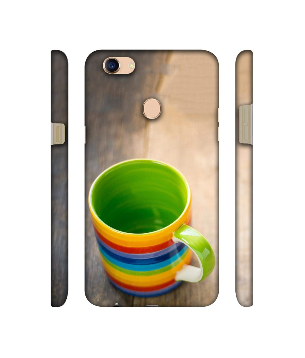 Amazon Brand - Solimo Designer Multicolor Cup 3D Printed Hard Back Case Mobile Cover for Oppo F5