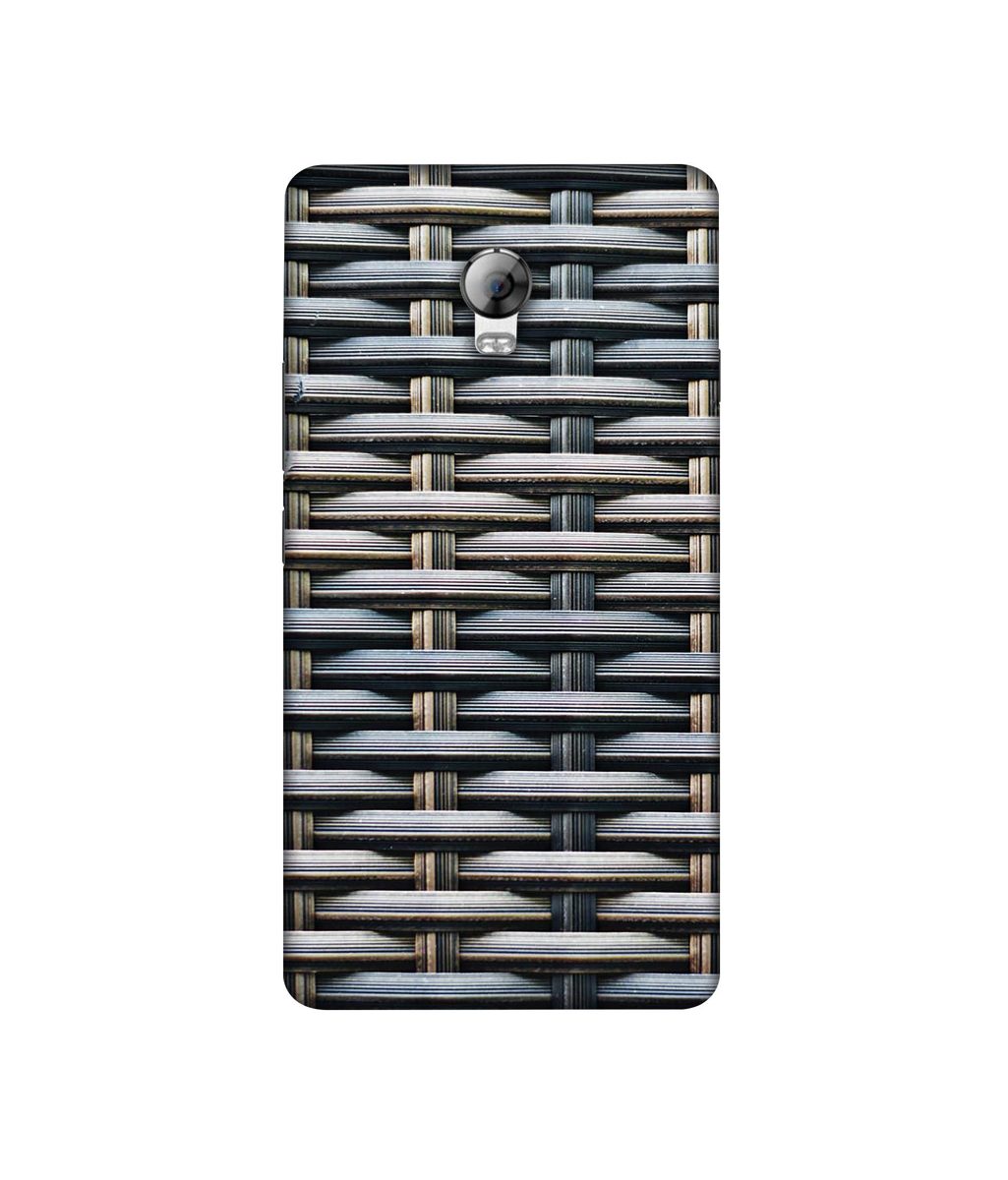Amazon Brand - Solimo Designer Wooden Blocks Checks 3D Printed Hard Back Case Mobile Cover for Lenovo Vibe P1