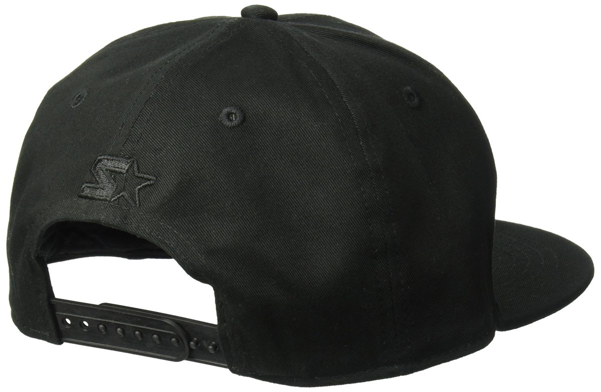 STARTER Men's Snap-Back Flat Brim Cap, Amazon Exclusive