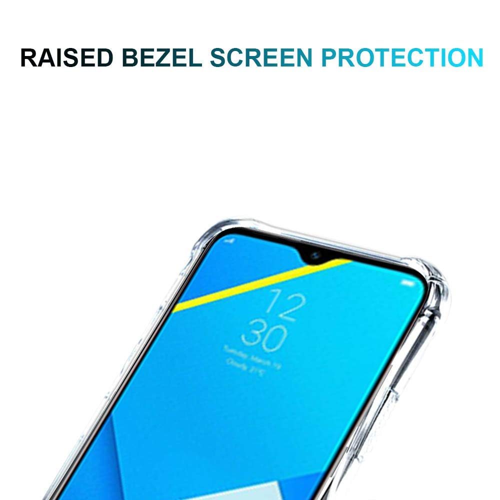 (Renewed) AmazonBrand - Solimo Mobile Cover (Soft & Flexible Back case) for Realme C2 (Transparent)