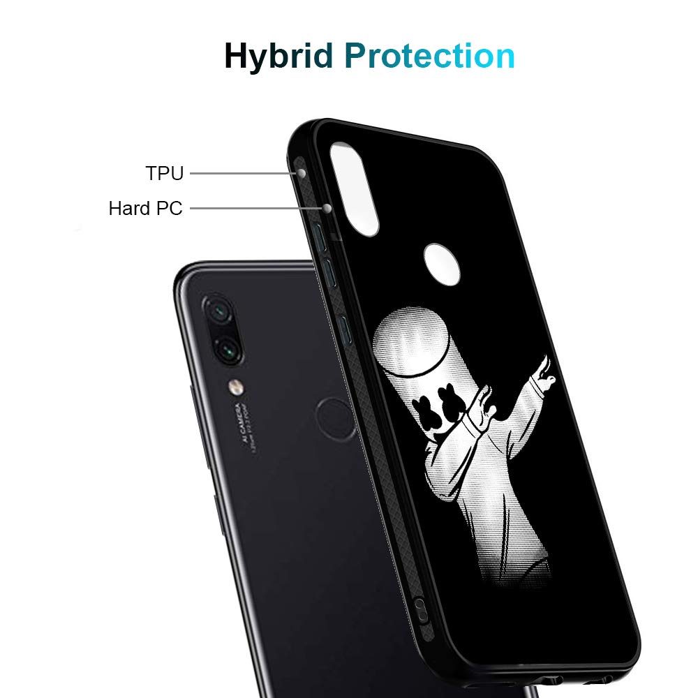 Amazon Brand - Solimo Designer Dab Marshmello Printed Hard Back Case Mobile Cover for Redmi Note 7 Pro & Redmi Note 7