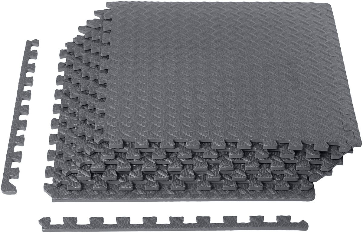 AmazonBasics Exercise Training Puzzle Mat with Foam Interlocking Tiles