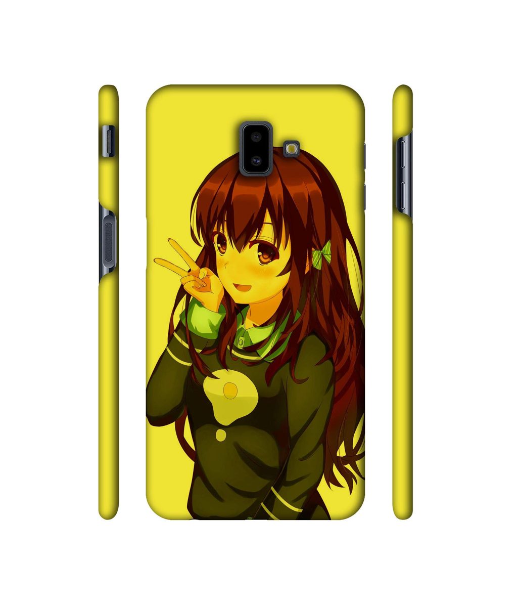 Amazon Brand - Solimo Designer DJ Girl Vector 3D Printed Hard Back Case Mobile Cover for Samsung Galaxy J6 Plus