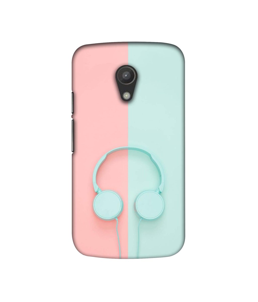 Amazon Brand - Solimo Designer Head Phone 3D Printed Hard Back Case Mobile Cover for Motorola Moto G 2nd Generation