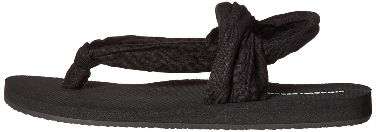 Amazon Essentials Women's Delia Sandal, Black, 11 Medium US