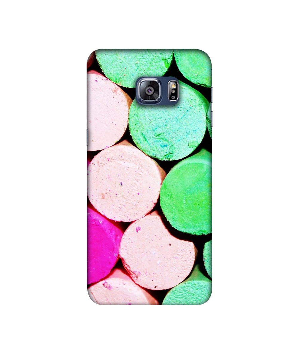 Amazon Brand - Solimo Designer Wax Color 3D Printed Hard Back Case Mobile Cover for Samsung Galaxy S6 Edge Plus