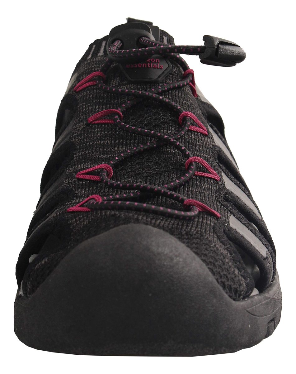 Amazon Essentials Women's Ivy Sandal, Black, 7 Medium US