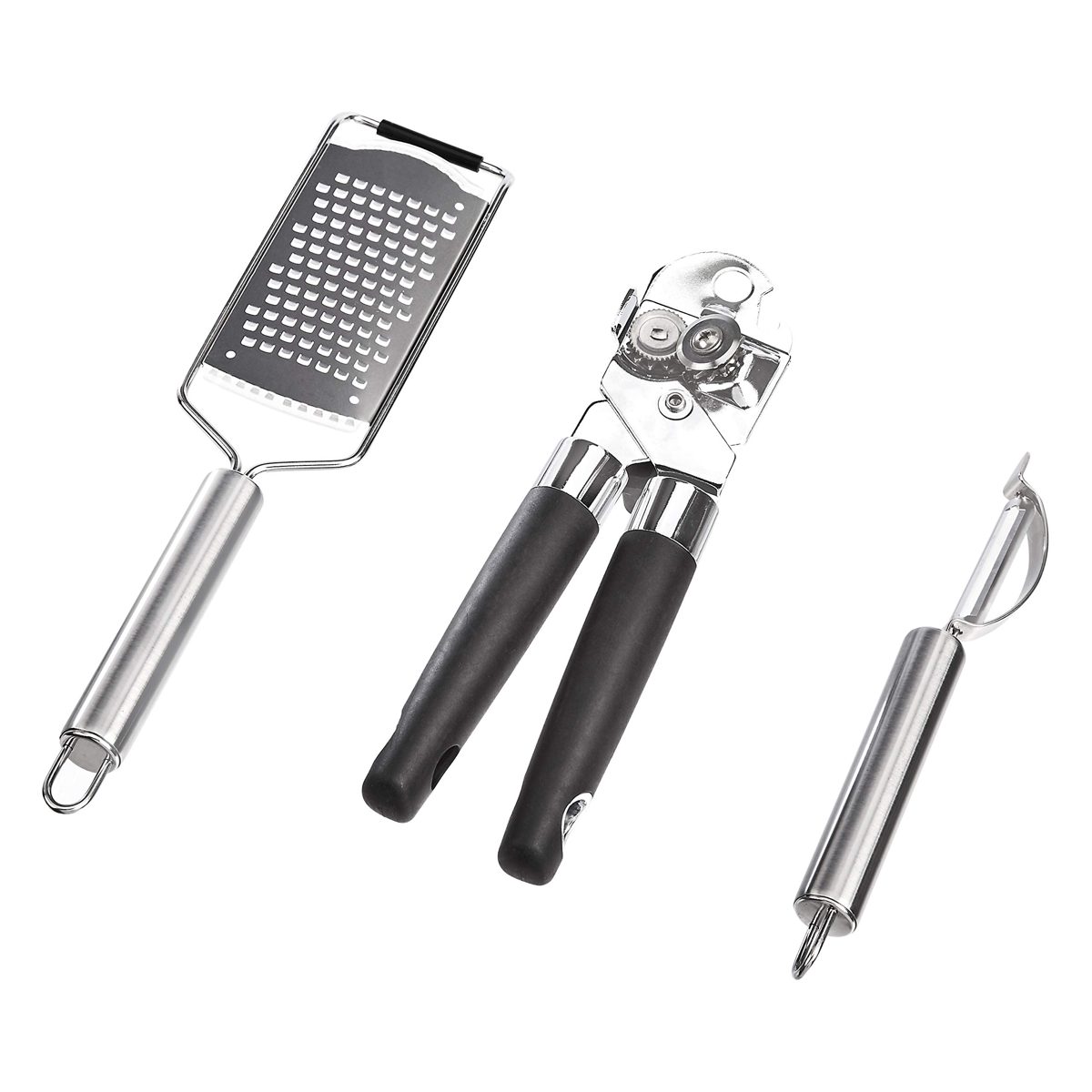 AmazonBasics 17-Piece Tool and Gadget Set, Black