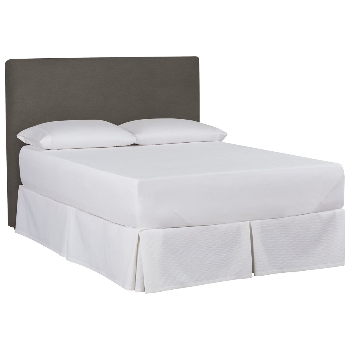 Amazon Brand – Stone & Beam Katama Slipcover King Headboard, 83"W, Spinnsol Iron