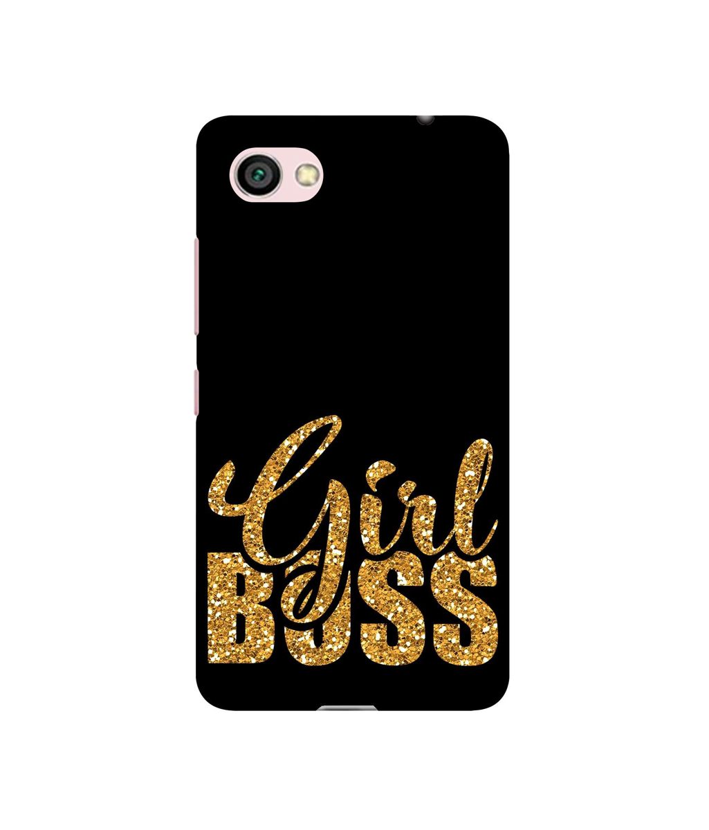 Amazon Brand - Solimo Designer Sparkle Girl Boss 3D Printed Hard Back Case Mobile Cover for Xiaomi Redmi Y1 Lite
