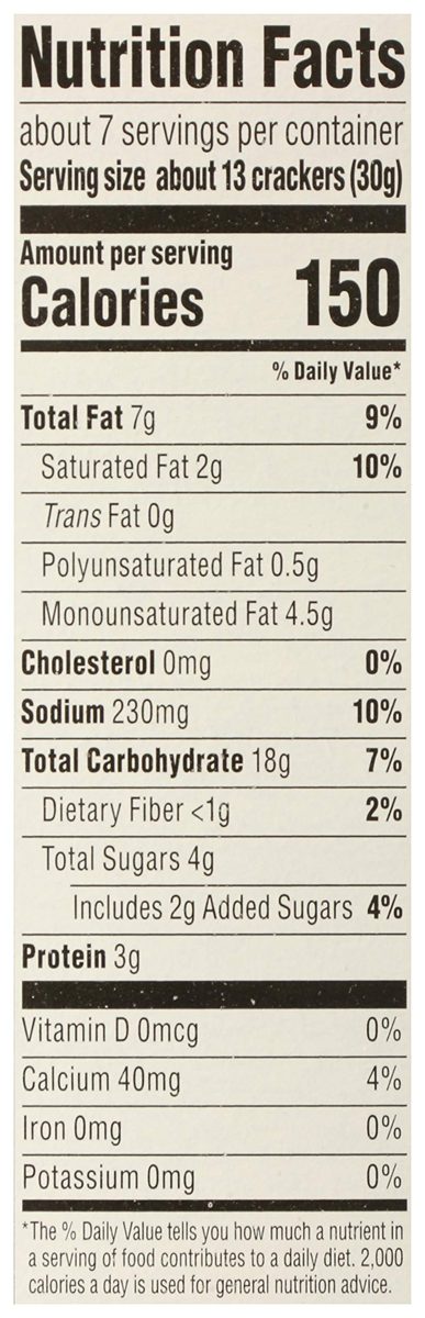 365 Everyday Value, Organic Mini Cheddar Cheese Sandwich Crackers, 7.5 oz