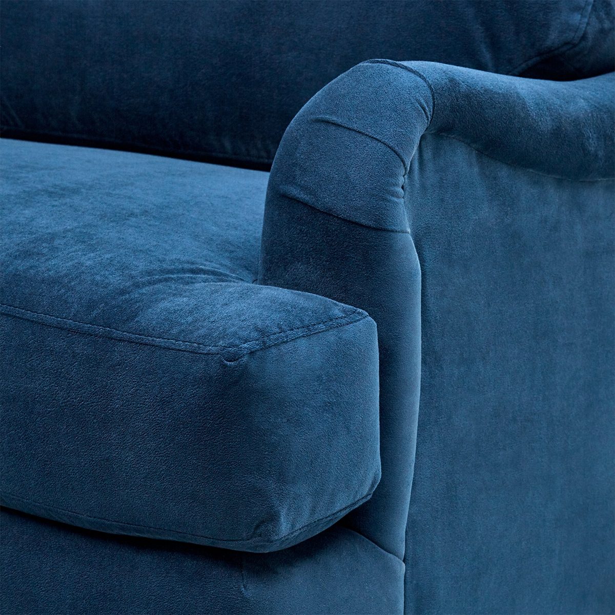 Amazon Brand – Stone & Beam Brandeberry Farmhouse Charles of London Sofa, 82"W, Navy