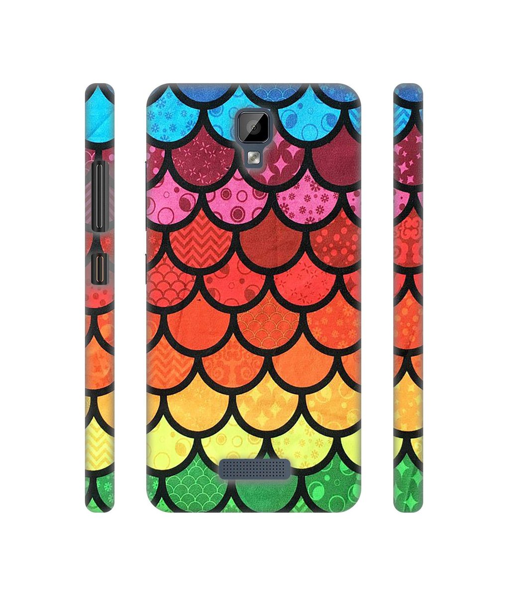 Amazon Brand - Solimo Designer Multicolor Pattern 3D Printed Hard Back Case Mobile Cover for Gionee P7 Max