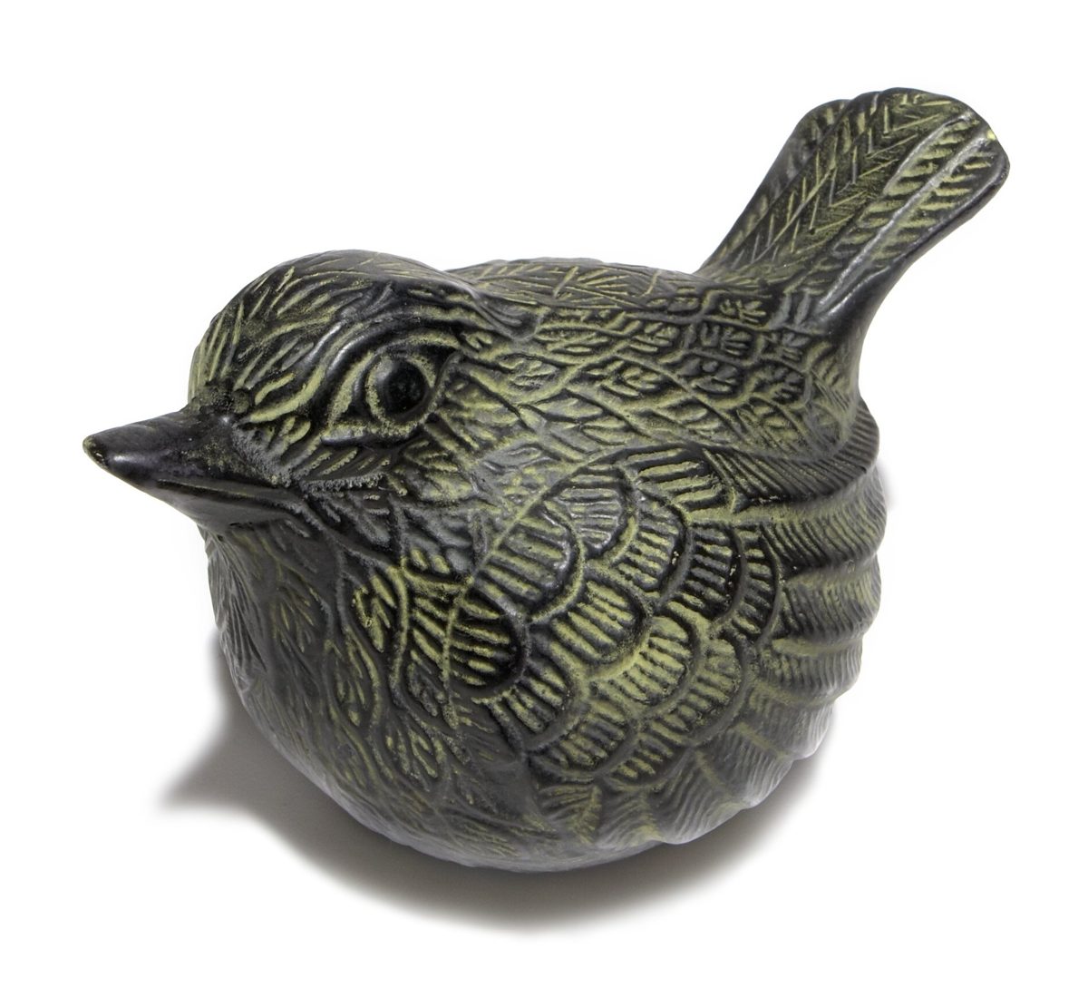 Strathwood Set of 2 Decorative Aluminum Birds with Green Patina Finish