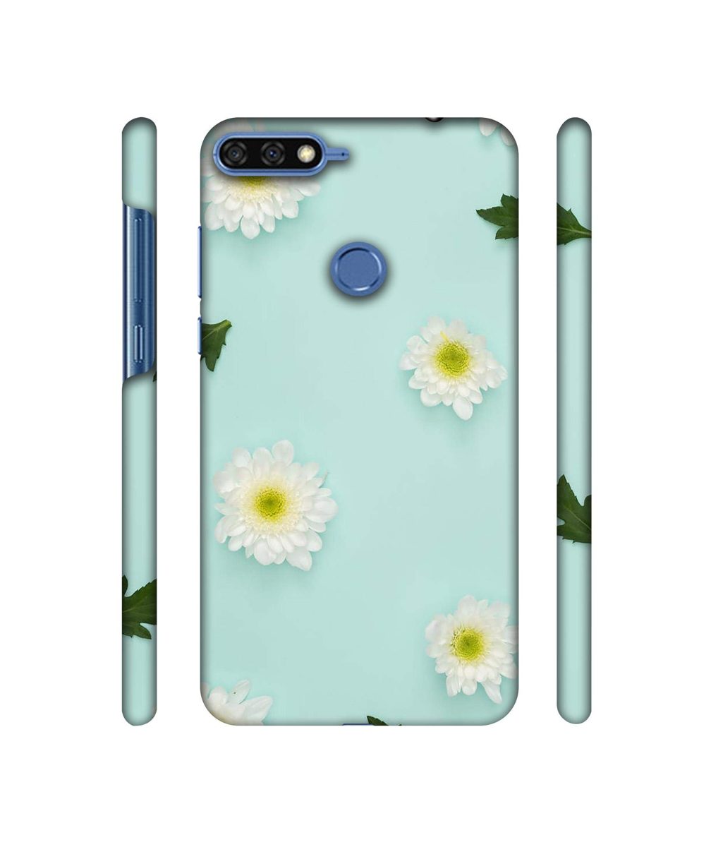 Amazon Brand - Solimo Designer Flower Texture 3D Printed Hard Back Case Mobile Cover for Huawei Honor 7A